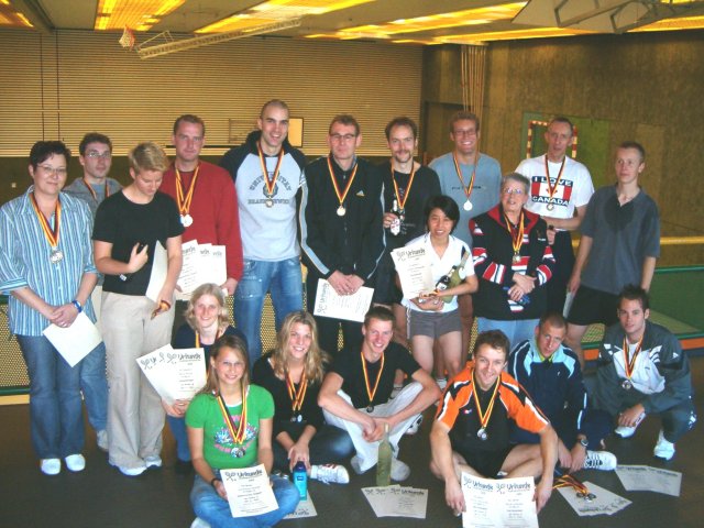 Die SiegerInnen der Stadtmeisterschaften 2005
